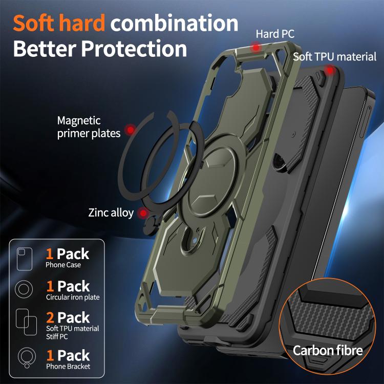For Samsung Galaxy A26 5G Cooling MagSafe Holder Phone Case