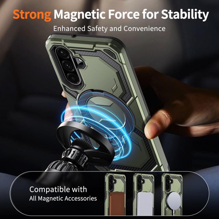 For Samsung Galaxy A26 5G Cooling MagSafe Holder Phone Case