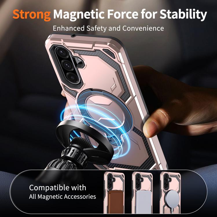 For Samsung Galaxy A26 5G Cooling MagSafe Holder Phone Case