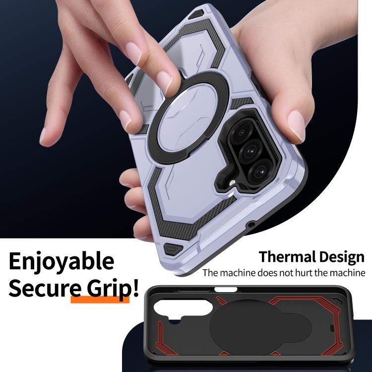 For Samsung Galaxy A26 5G Cooling MagSafe Holder Phone Case