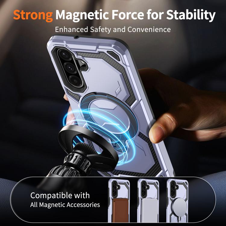 For Samsung Galaxy A26 5G Cooling MagSafe Holder Phone Case
