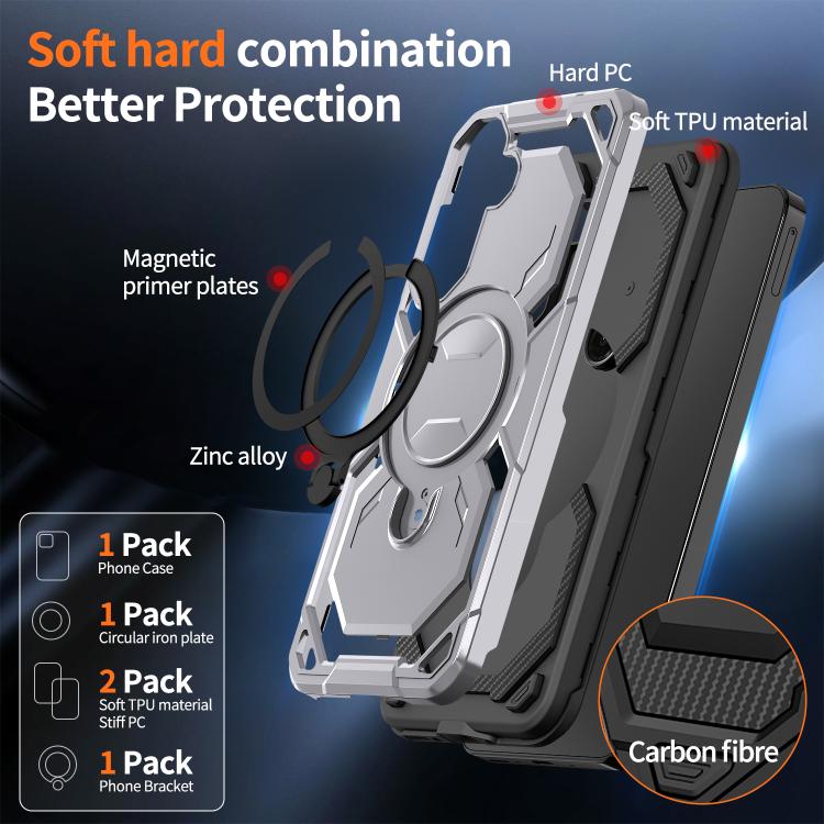 For Samsung Galaxy A26 5G Cooling MagSafe Holder Phone Case