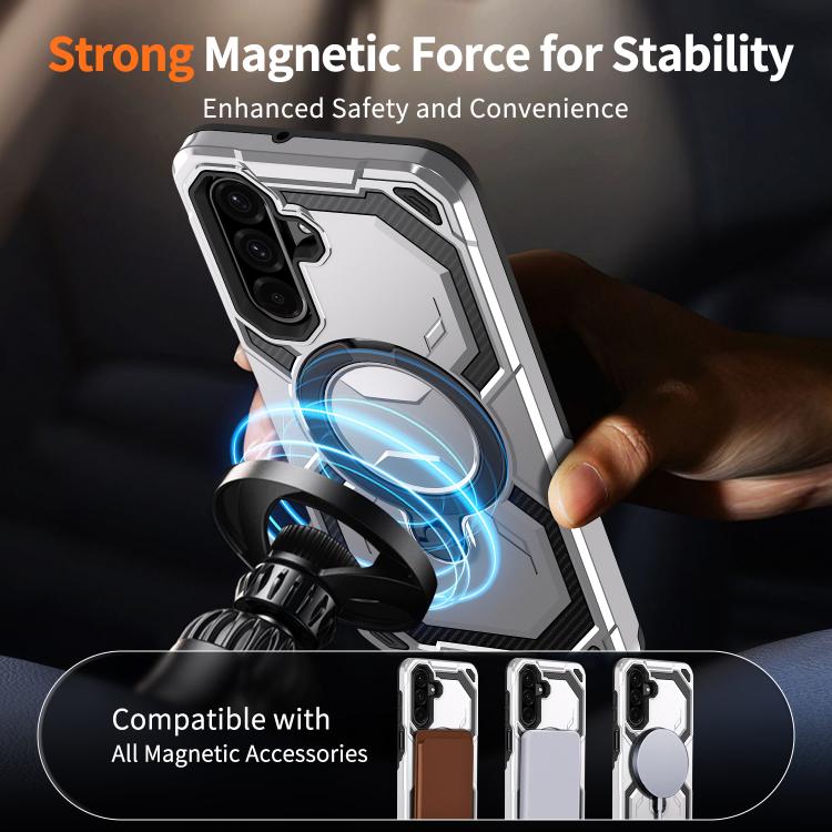 For Samsung Galaxy A26 5G Cooling MagSafe Holder Phone Case