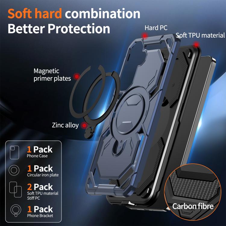 For Samsung Galaxy A36 5G Cooling MagSafe Holder Phone Case
