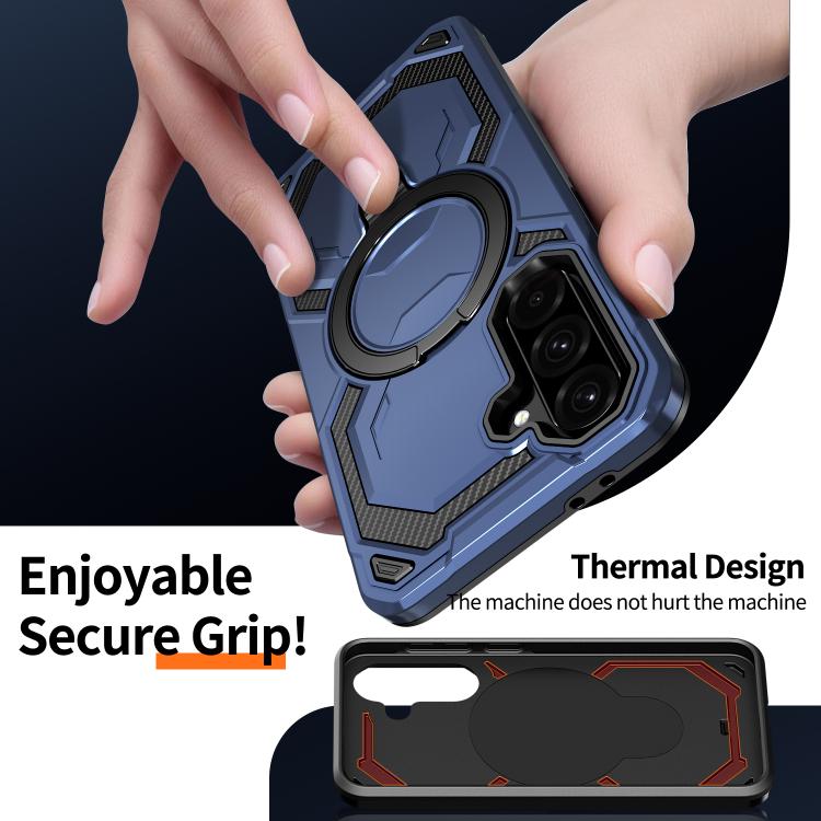 For Samsung Galaxy A36 5G Cooling MagSafe Holder Phone Case