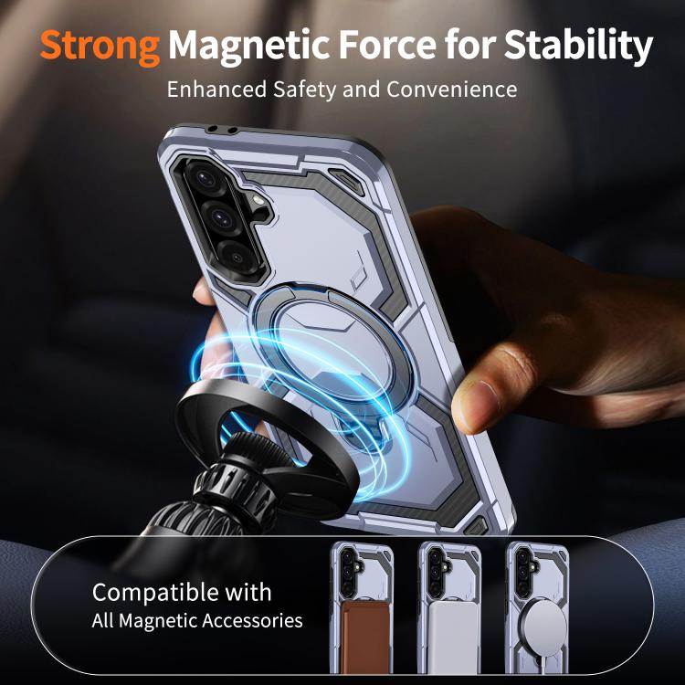 For Samsung Galaxy A36 5G Cooling MagSafe Holder Phone Case