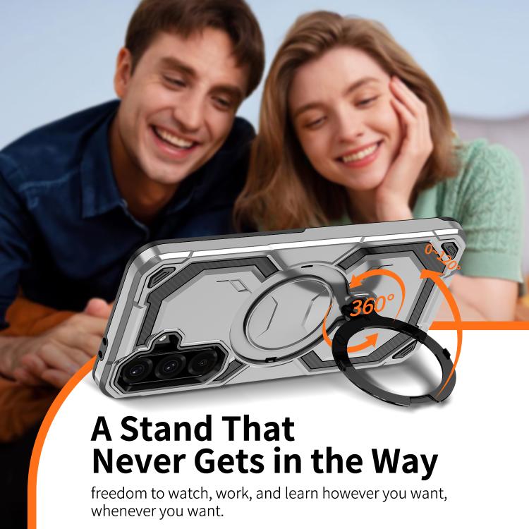 For Samsung Galaxy A36 5G Cooling MagSafe Holder Phone Case