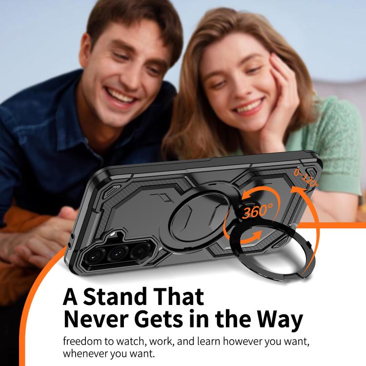 For Samsung Galaxy A56 5G Cooling MagSafe Holder Phone Case