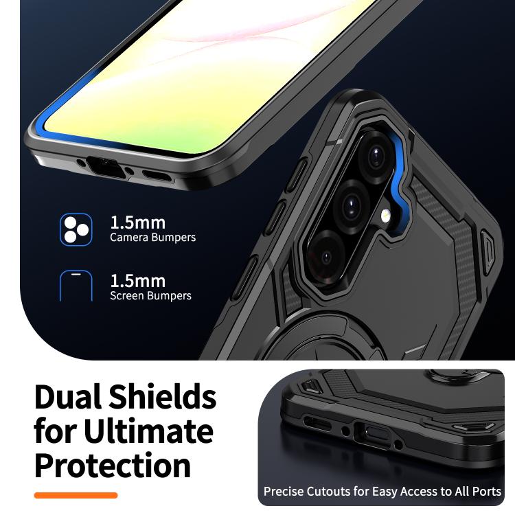 For Samsung Galaxy A56 5G Cooling MagSafe Holder Phone Case