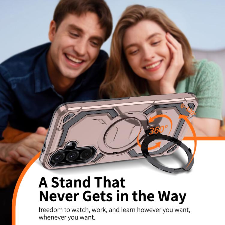 For Samsung Galaxy A56 5G Cooling MagSafe Holder Phone Case