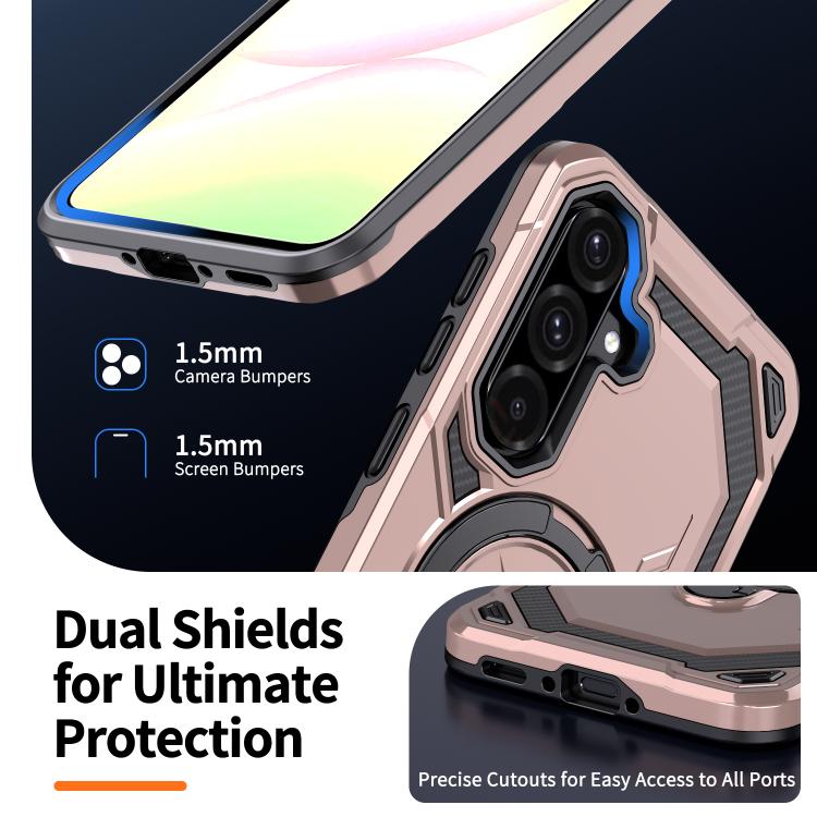 For Samsung Galaxy A56 5G Cooling MagSafe Holder Phone Case