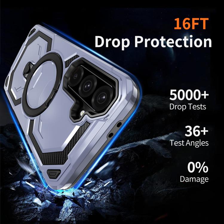 For Samsung Galaxy A56 5G Cooling MagSafe Holder Phone Case