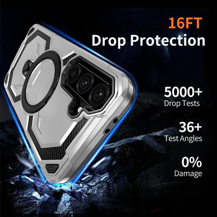 For Samsung Galaxy A56 5G Cooling MagSafe Holder Phone Case