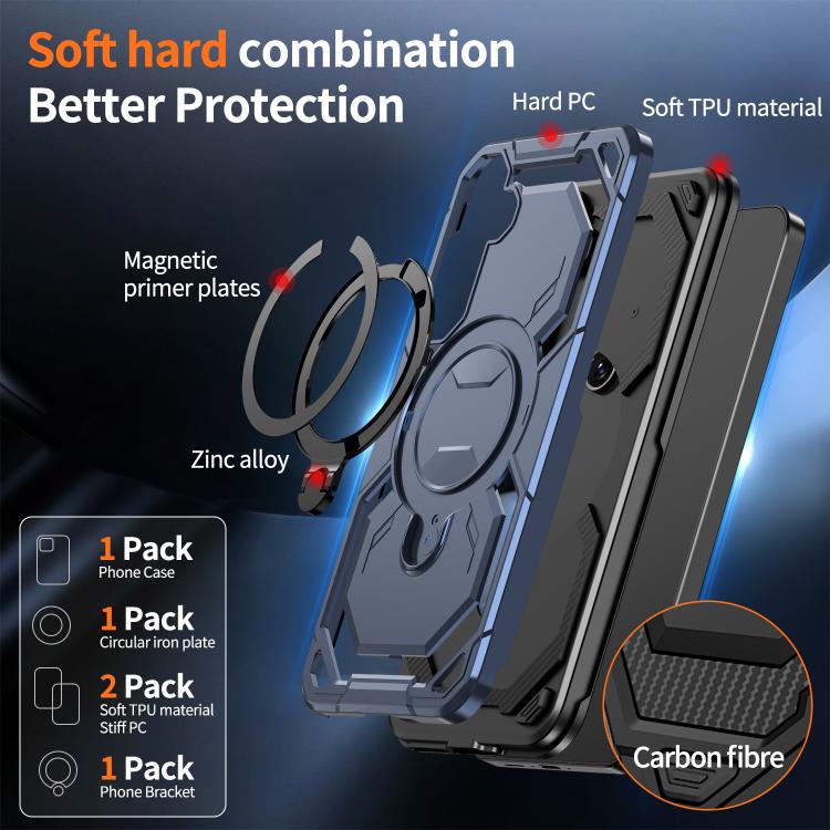 For Samsung Galaxy A35 5G Cooling MagSafe Holder Phone Case