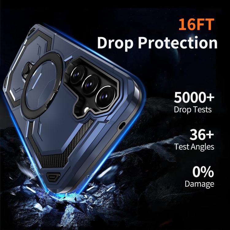 For Samsung Galaxy A35 5G Cooling MagSafe Holder Phone Case