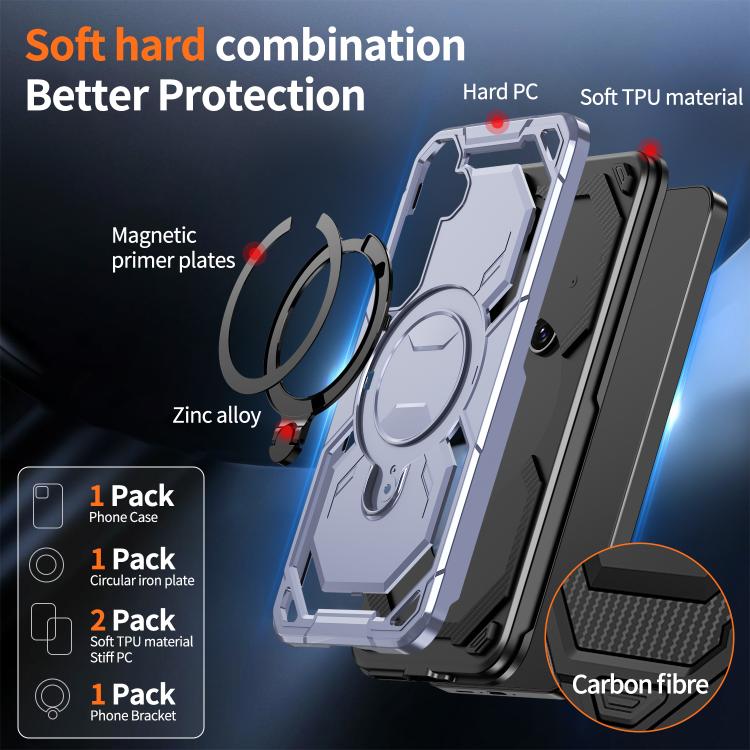 For Samsung Galaxy A35 5G Cooling MagSafe Holder Phone Case