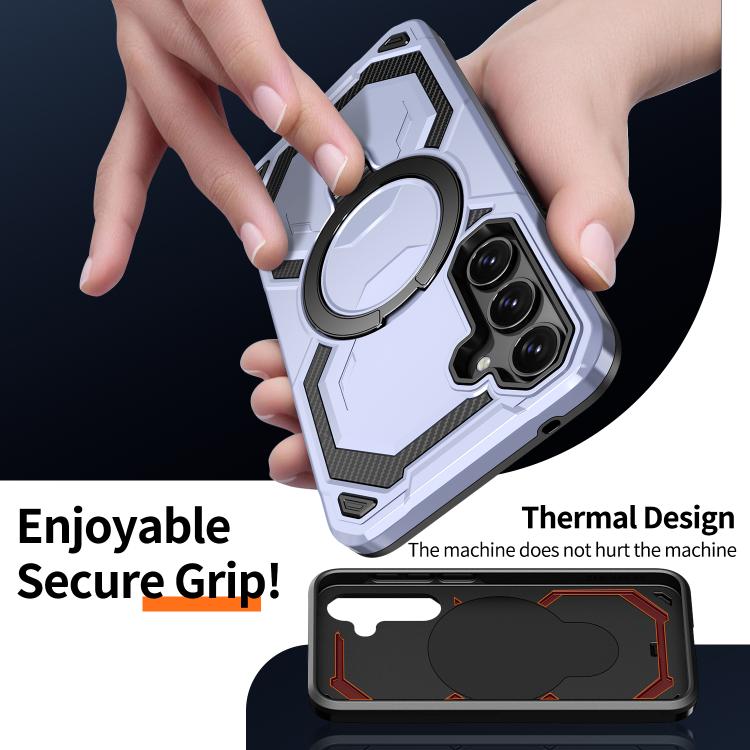 For Samsung Galaxy A35 5G Cooling MagSafe Holder Phone Case