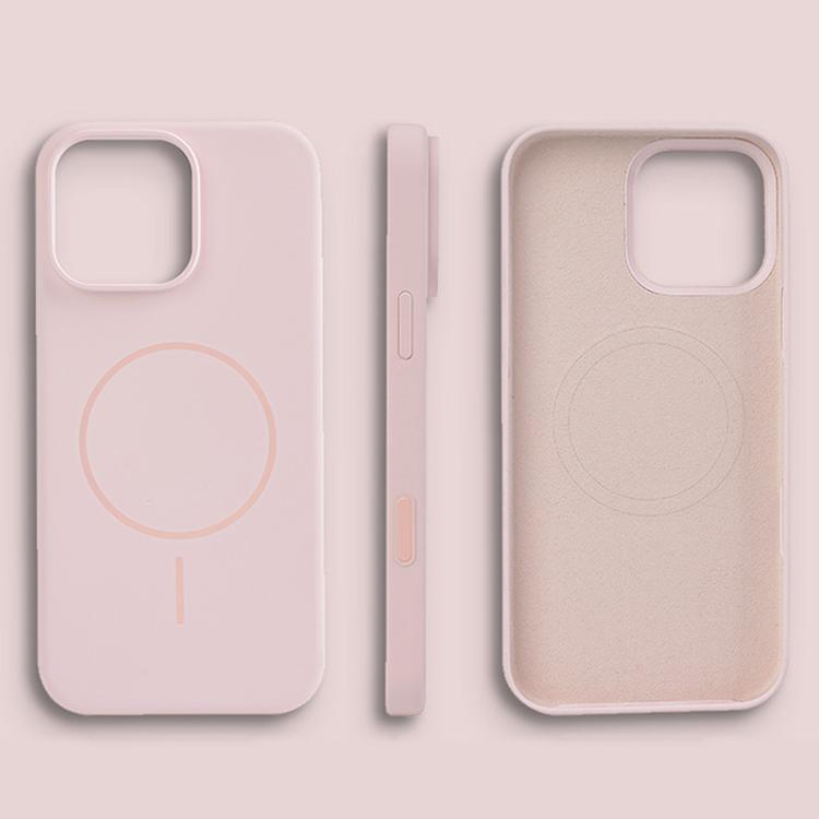 For iPhone 16 Pro Max Liquid Silicone Magsafe Phone Case with AI Camera Control Button