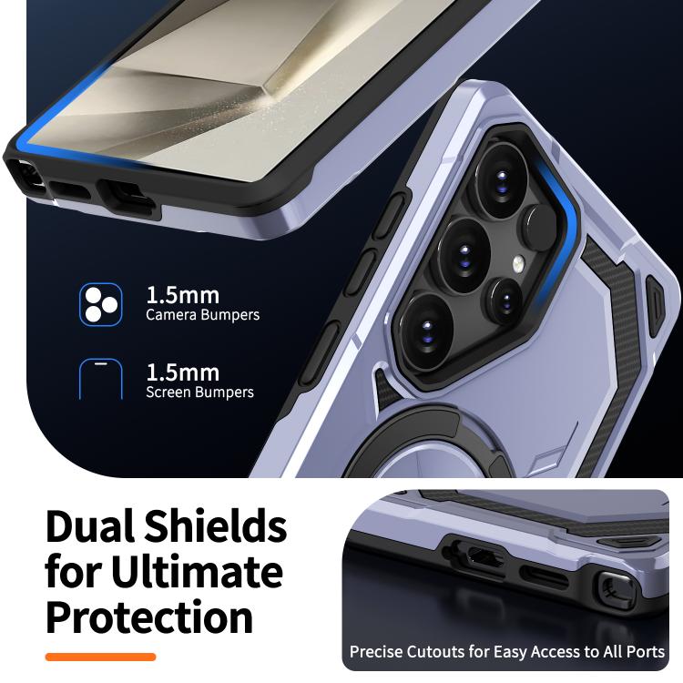 For Samsung Galaxy S23 5G Cooling MagSafe Holder Phone Case