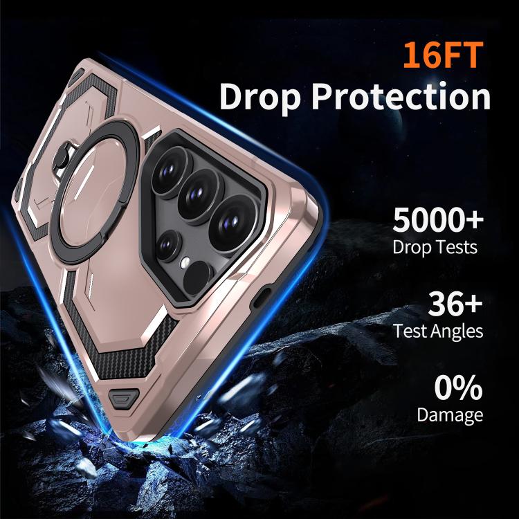 For Samsung Galaxy S23 Ultra 5G Cooling MagSafe Holder Phone Case