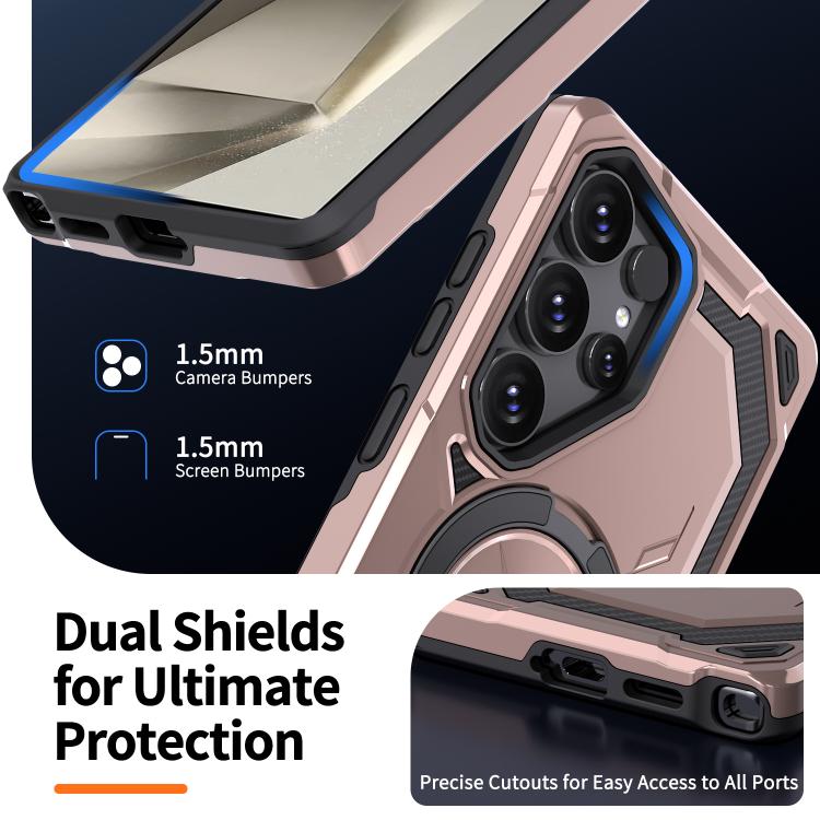 For Samsung Galaxy S23 FE 5G Cooling MagSafe Holder Phone Case