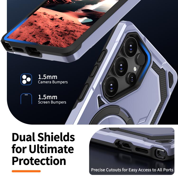For Samsung Galaxy S25 Ultra 5G Cooling MagSafe Holder Phone Case