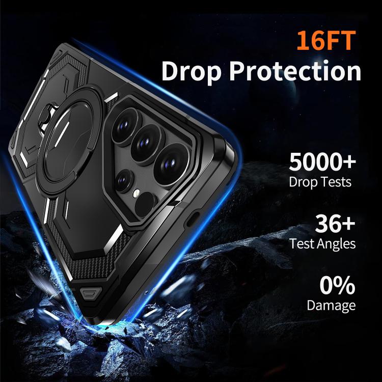 For Samsung Galaxy S22 Ultra 5G Cooling MagSafe Holder Phone Case