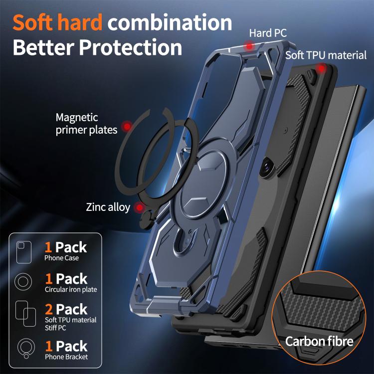 For Samsung Galaxy S22 Ultra 5G Cooling MagSafe Holder Phone Case