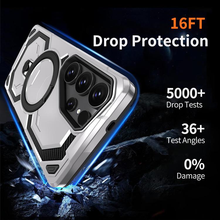 For Samsung Galaxy S22 Ultra 5G Cooling MagSafe Holder Phone Case