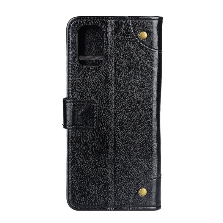 For Samsung Galaxy M51 (Side Fingerprint Version) Copper Buckle Nappa Texture Horizontal Flip Leather Case with Holder & Card Slots & Wallet