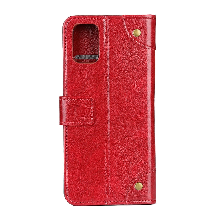 For Samsung Galaxy M51 (Side Fingerprint Version) Copper Buckle Nappa Texture Horizontal Flip Leather Case with Holder & Card Slots & Wallet