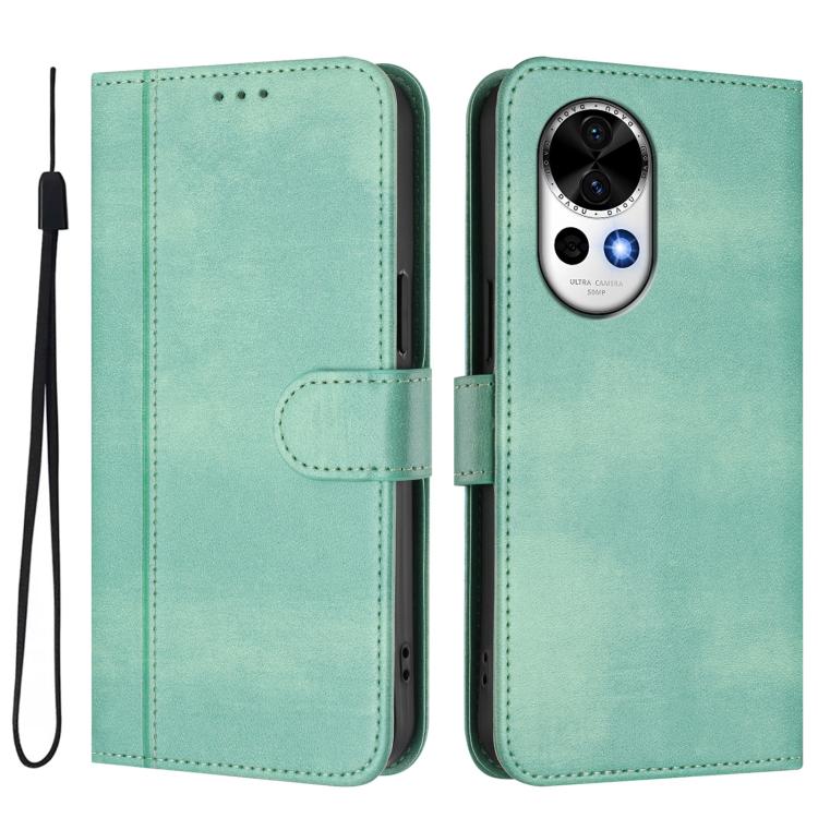For Huawei Nova 13 / Nova 12 Line Splicing Buckle Retro Leather Phone Case