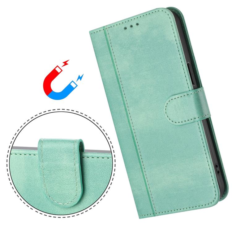 For Honor 60 SE Line Splicing Buckle Retro Leather Phone Case