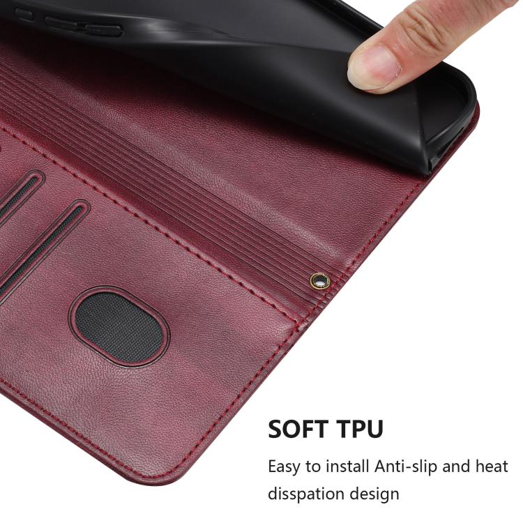 For Honor X40i Line Splicing Buckle Retro Leather Phone Case