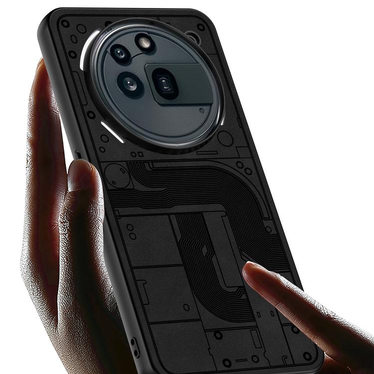 For Nothing Phone 3a Pro GKK Skin Feel Leather Frosted Phone Case