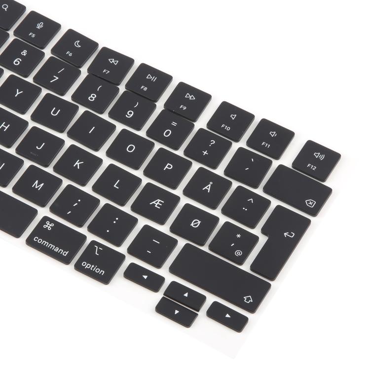 For MacBook A2442 A2485 A2779 A2780 A2991 A2992 A2918 UK Big Enter Version Keycaps, Language:Denmark