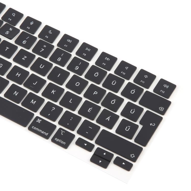 For MacBook A2442 A2485 A2779 A2780 A2991 A2992 A2918 10pcs UK Big Enter Version Keycaps, Language:Hungary