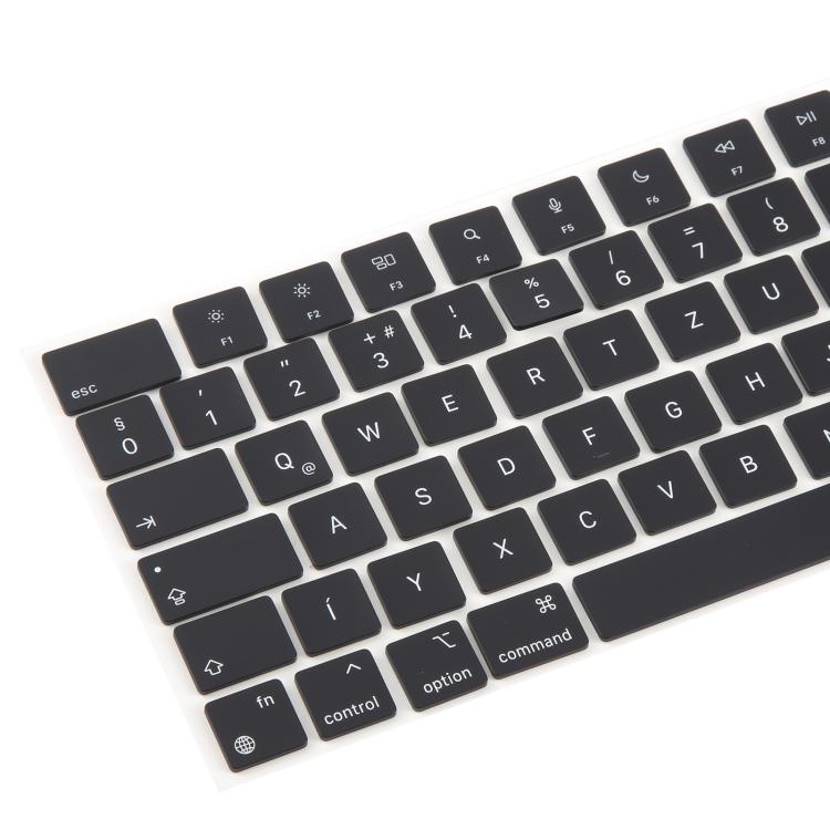 For MacBook A2442 A2485 A2779 A2780 A2991 A2992 A2918 10pcs UK Big Enter Version Keycaps, Language:Hungary