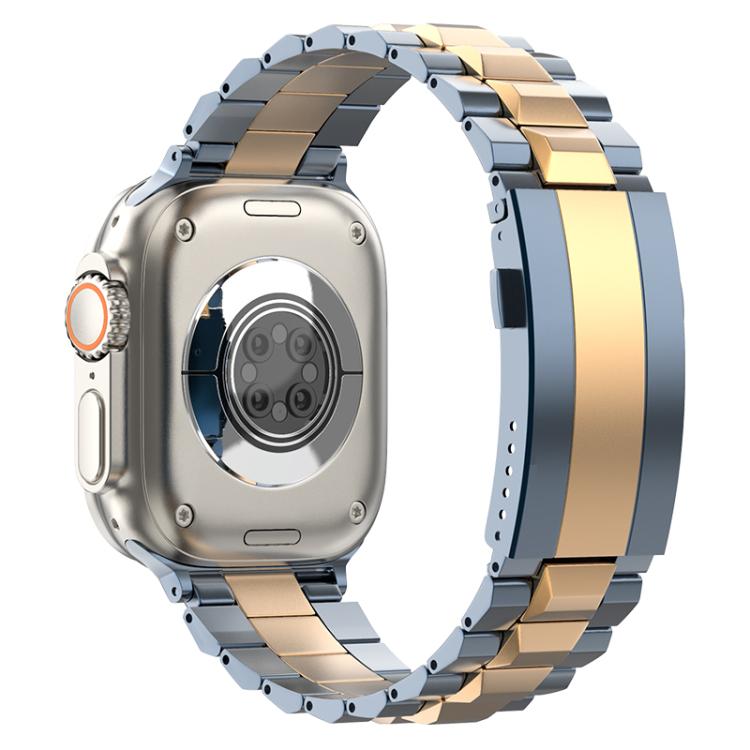 For Apple Watch 42mm / 41mm / 40mm / 38mm T-shaped Turtle Buckle Detachable Titanium Watch Band