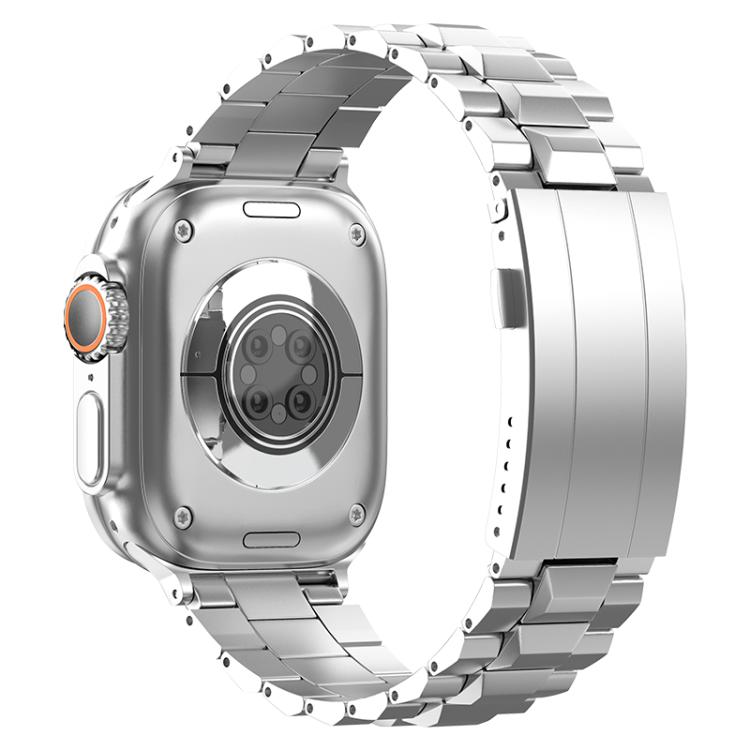 For Apple Watch 42mm / 41mm / 40mm / 38mm T-shaped Turtle Buckle Detachable Titanium Watch Band