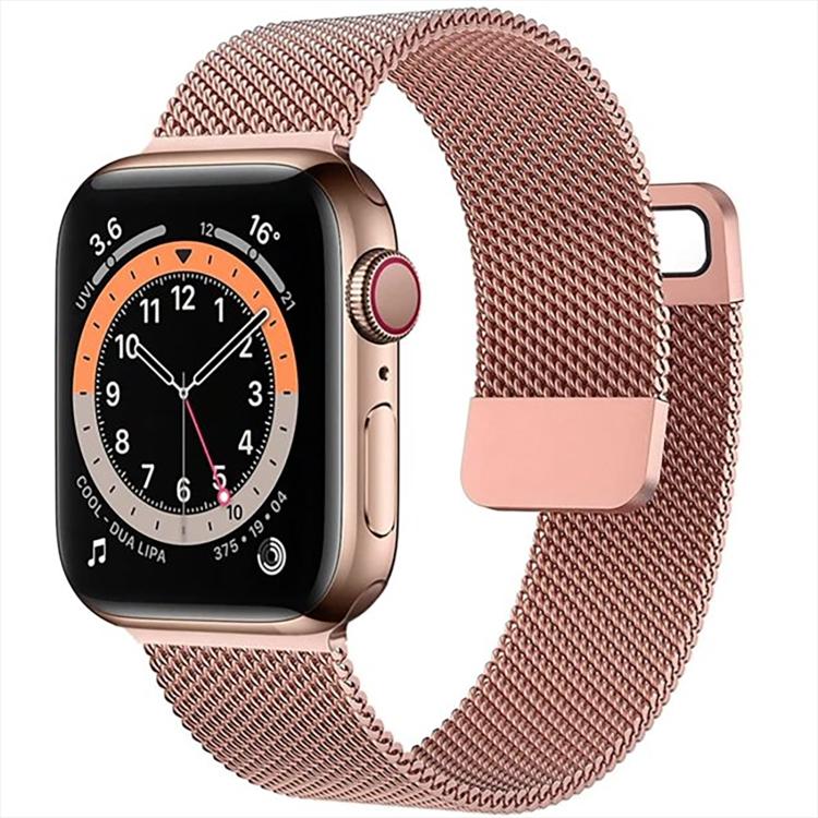 For Apple Watch 46mm / 49mm / 45mm / 44mm xDfind Milanese Loop Magnetic Metal Watch Band