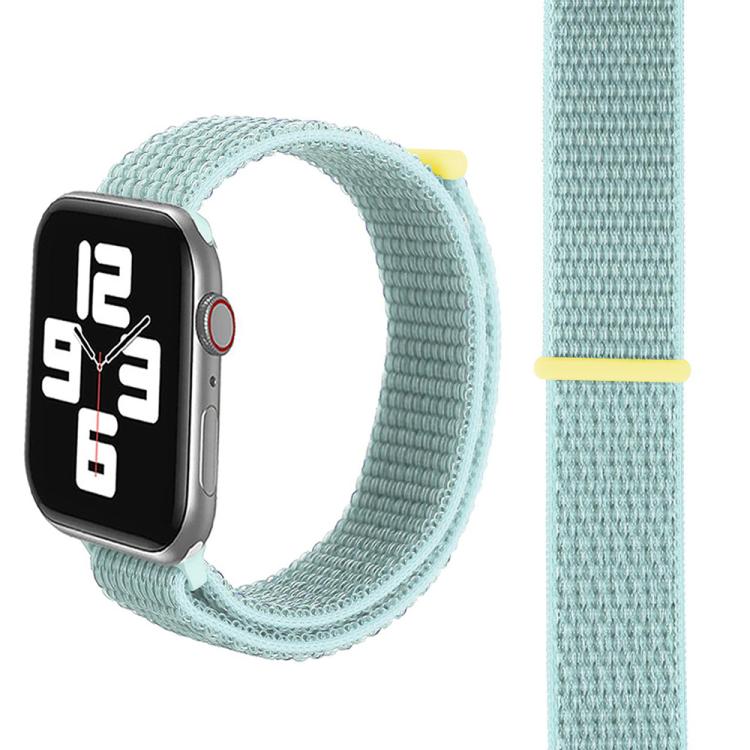For Apple Watch 42mm / 41mm / 40mm / 38mm xDfind Nylon Loop Hook and Loop Fastener Watch Band