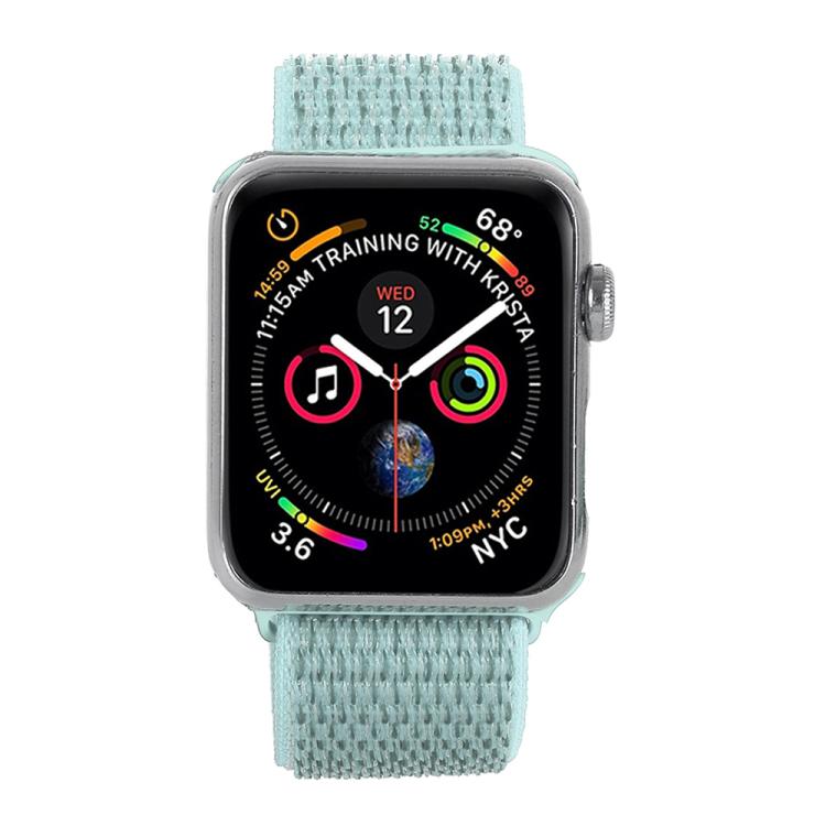 For Apple Watch 42mm / 41mm / 40mm / 38mm xDfind Nylon Loop Hook and Loop Fastener Watch Band