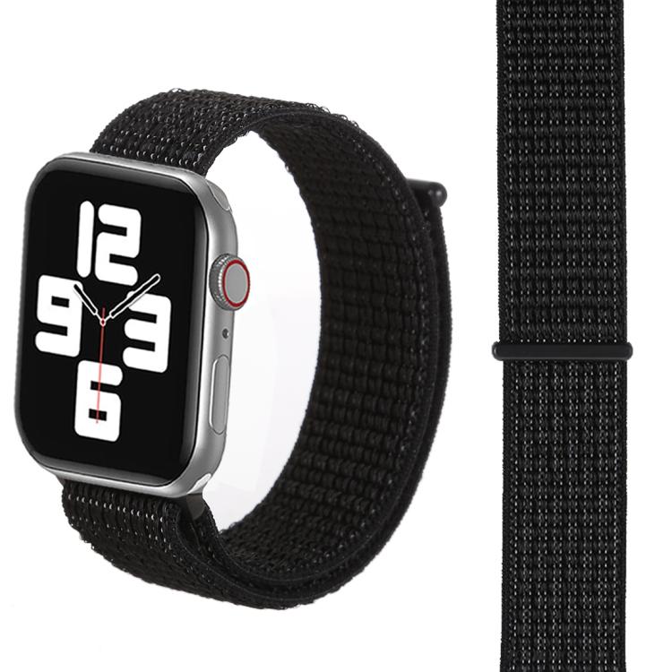 For Apple Watch 42mm / 41mm / 40mm / 38mm xDfind Nylon Loop Hook and Loop Fastener Watch Band