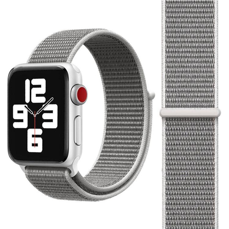 For Apple Watch 42mm / 41mm / 40mm / 38mm xDfind Nylon Loop Hook and Loop Fastener Watch Band