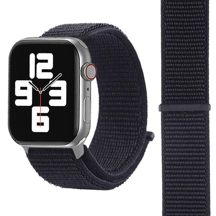 For Apple Watch 42mm / 41mm / 40mm / 38mm xDfind Nylon Loop Hook and Loop Fastener Watch Band
