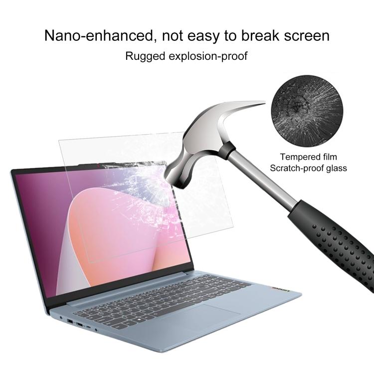 For Lenovo IdeaPad Slim 3 Gen8 15.6 9H 0.3mm Explosion-proof Tempered Glass Film