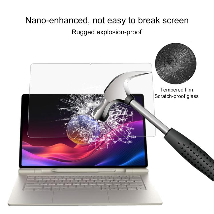 For Lenovo Yoga Pad Pro 14.5 inch 9H 0.3mm Explosion-proof Tempered Glass Film