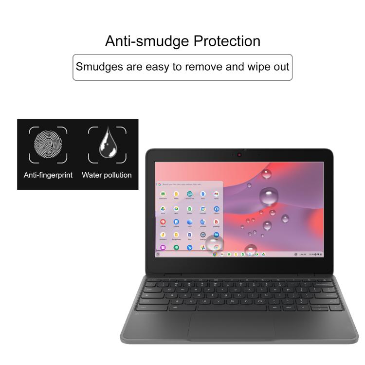 For Lenovo Chromebook 100e 11.6 2pcs 9H 0.3mm Explosion-proof Tempered Glass Film
