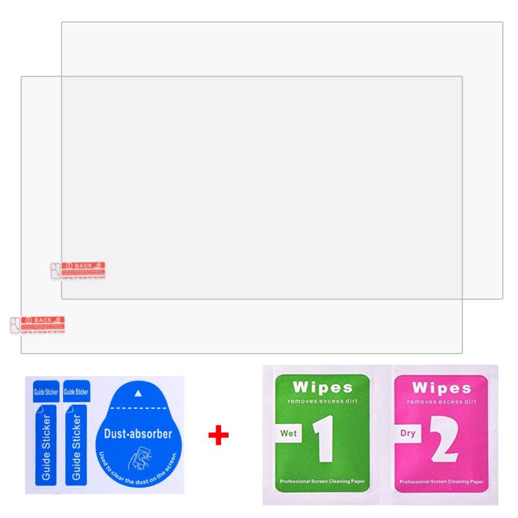 For Lenovo IdeaPad Slim 5 Light 13.3 2pcs 9H 0.3mm Explosion-proof Tempered Glass Film